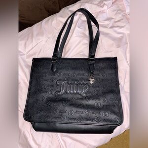 Juicy Couture Black Tote Bag